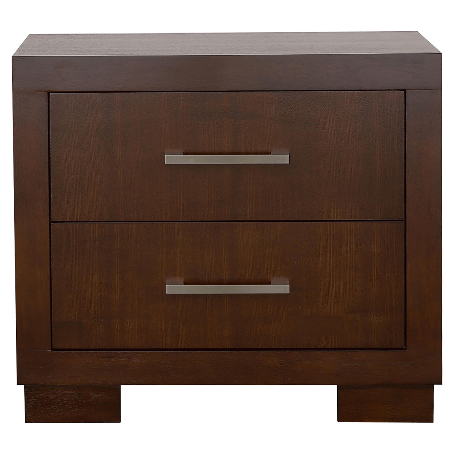Coaster Furniture Jessica 200712 2-Drawer Nightstand - Cappuccino IMAGE 2