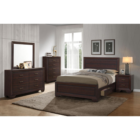 Coaster Furniture Kauffman 204390Q 7 pc Queen Bedroom Set with Storage IMAGE 1