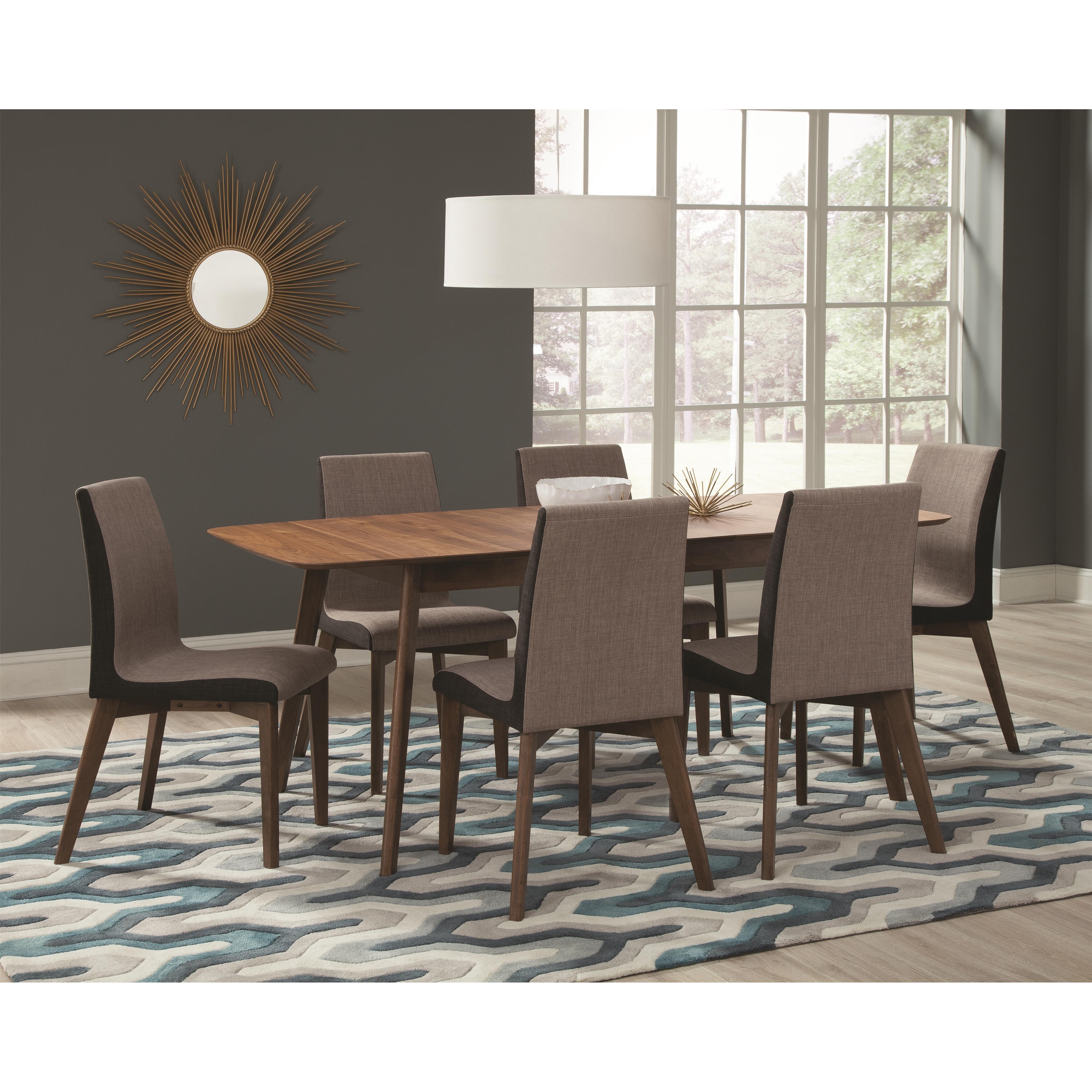 Coaster Furniture Redbridge 106591 7 pc Dining Set IMAGE 1