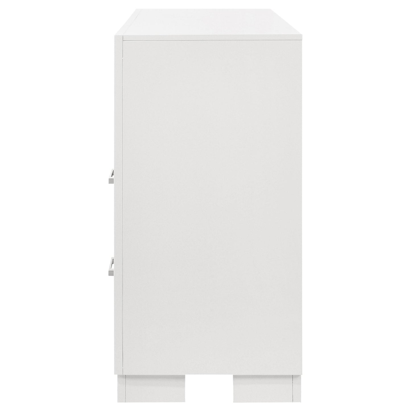 Coaster Furniture Jessica 202993 6-Drawer Dresser - Snow White IMAGE 4