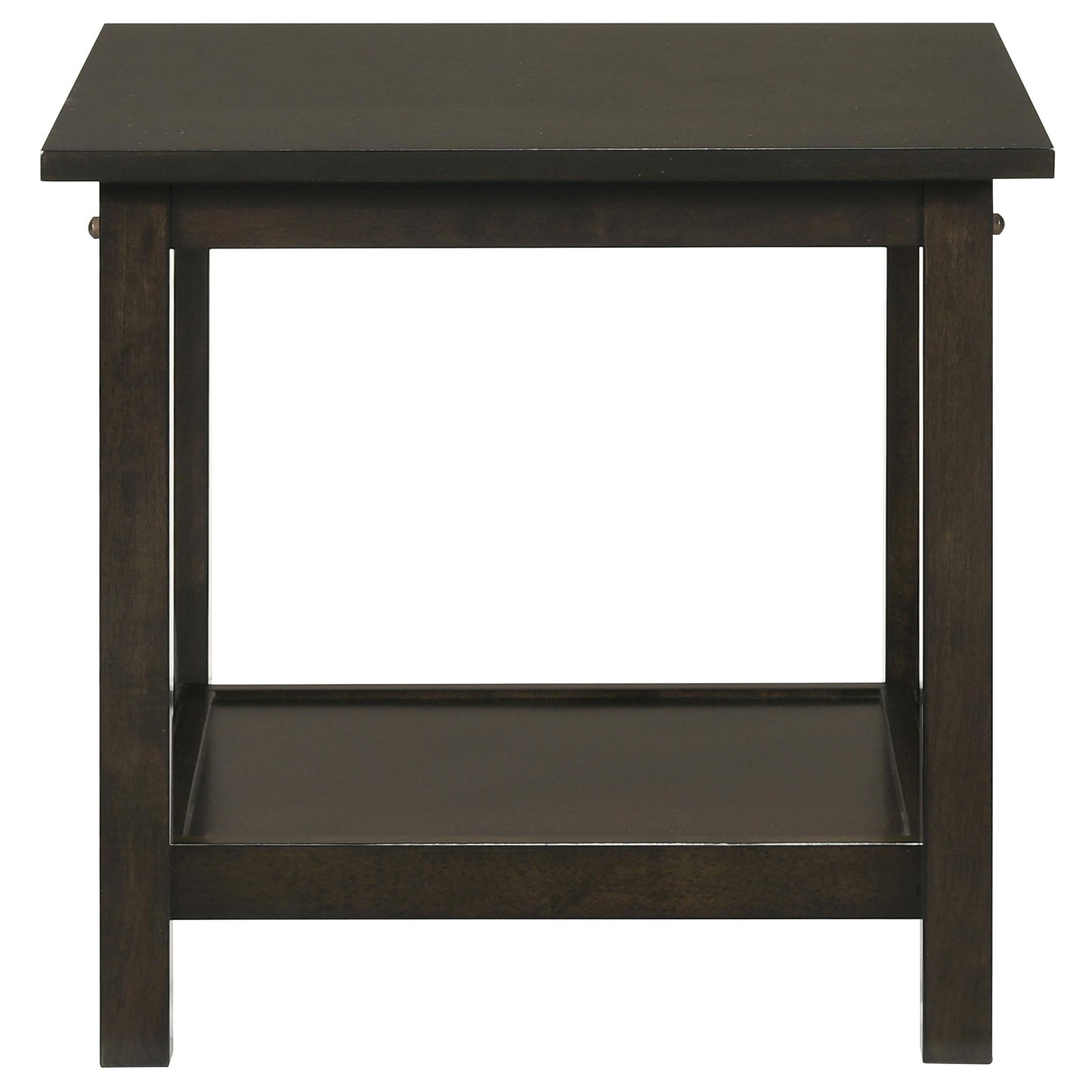 Coaster Furniture Rachelle 5909 3-piece Rectangular Coffee Table Set - Deep Merlot IMAGE 7