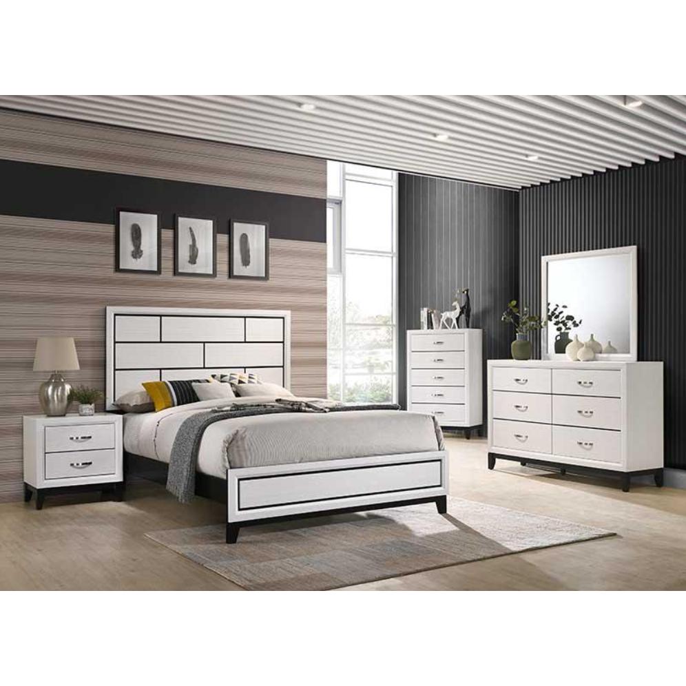 Crown Mark Ackerson B4610 7 pc Queen Panel Bedroom Set IMAGE 2
