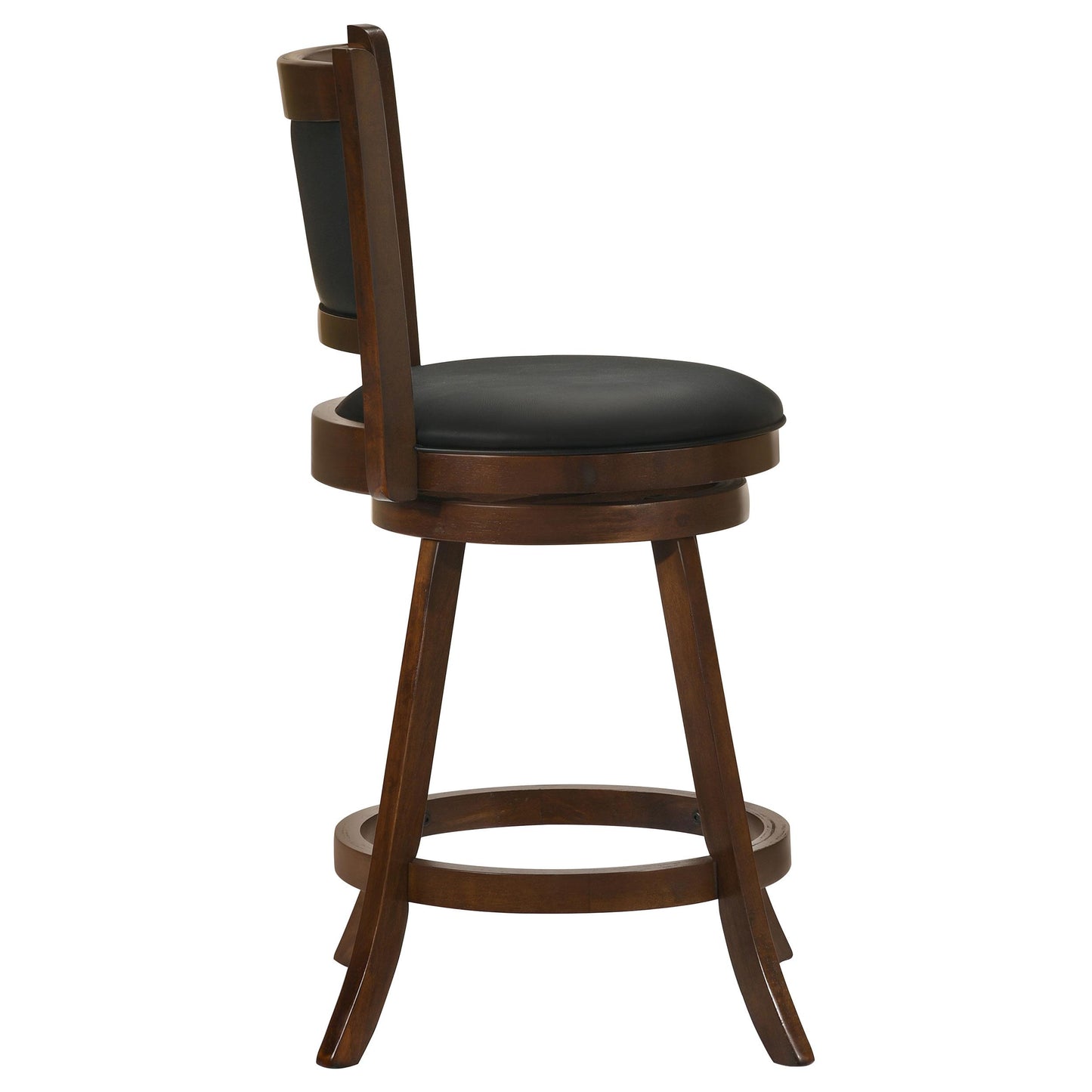 Coaster Furniture Broxton 101919 Upholstered Swivel Counter Chair - Chestnut (Set of 2) IMAGE 7
