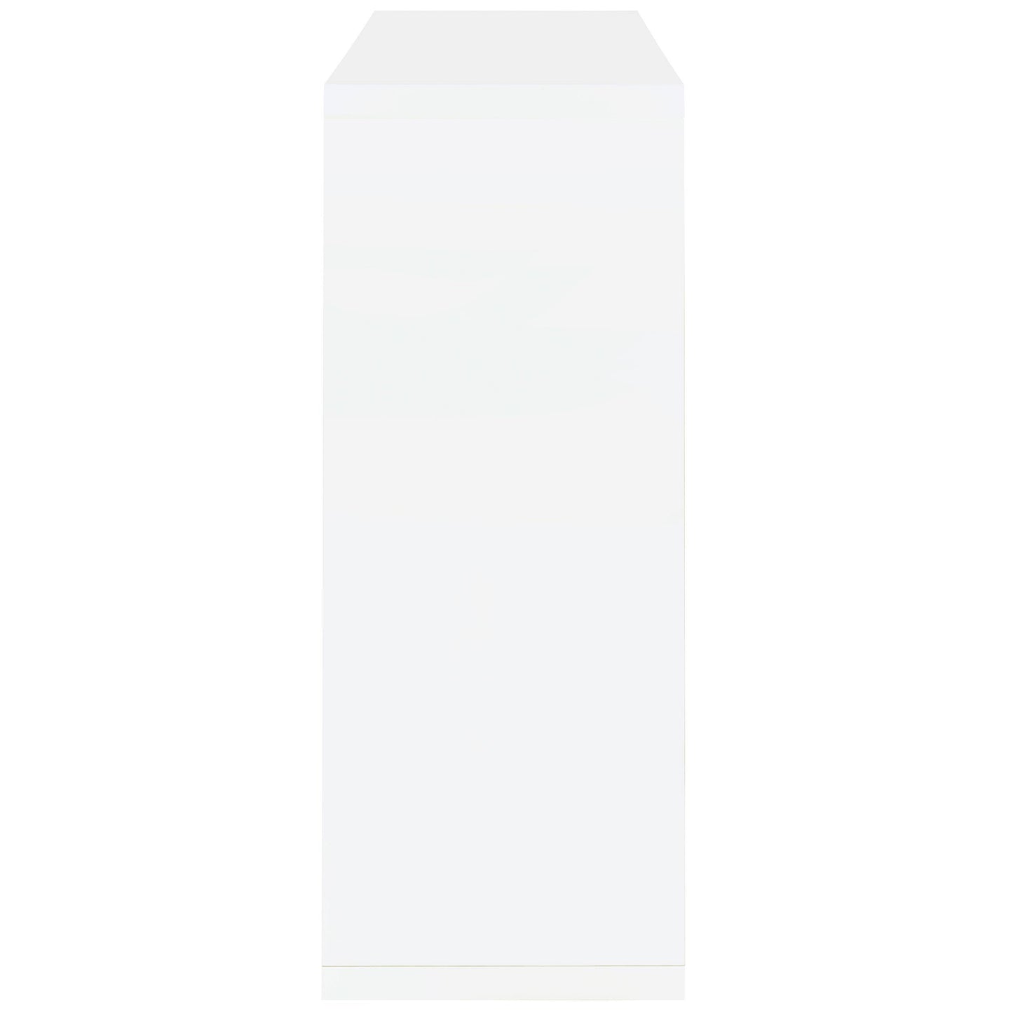 Coaster Furniture Prescott 100167 Rectangular Home Bar Table - White High Gloss IMAGE 4