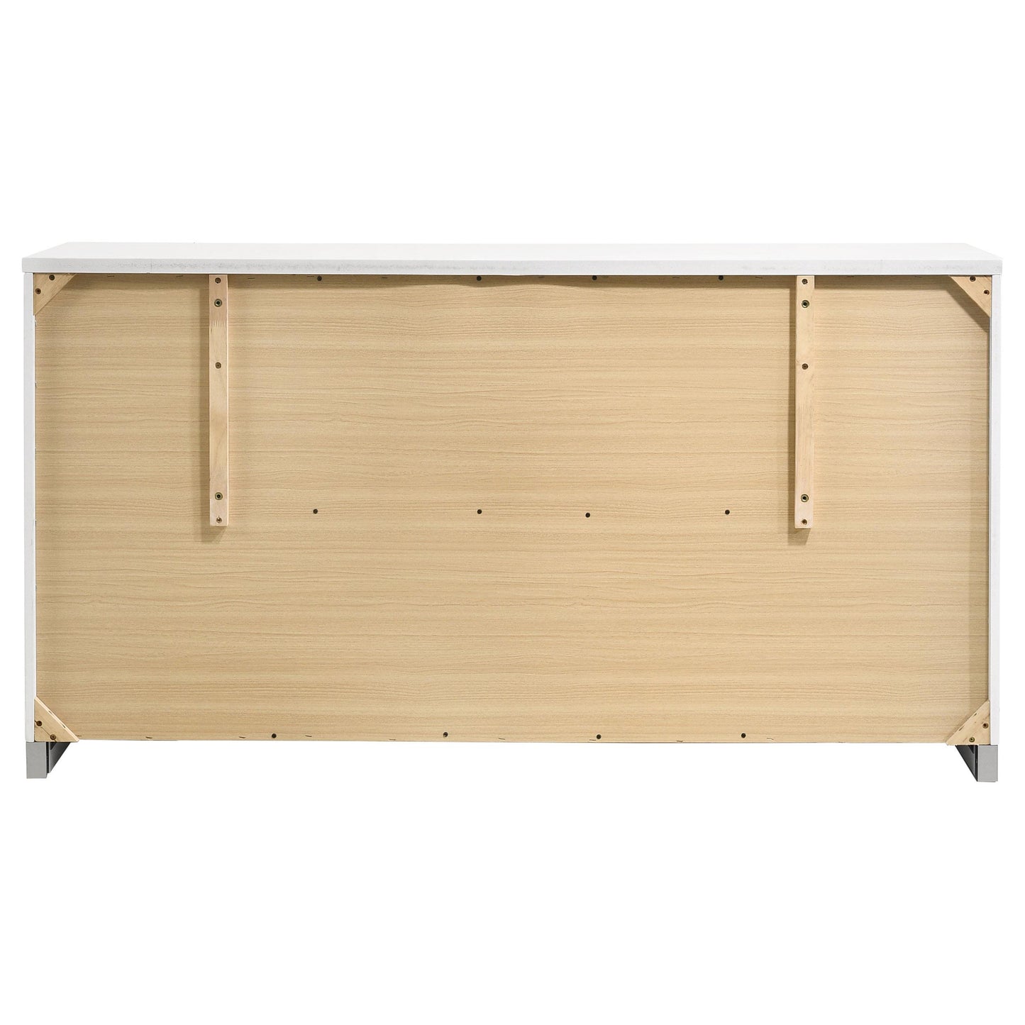 Coaster Furniture Felicity 203503 6-Drawer Dresser - White High Gloss IMAGE 6