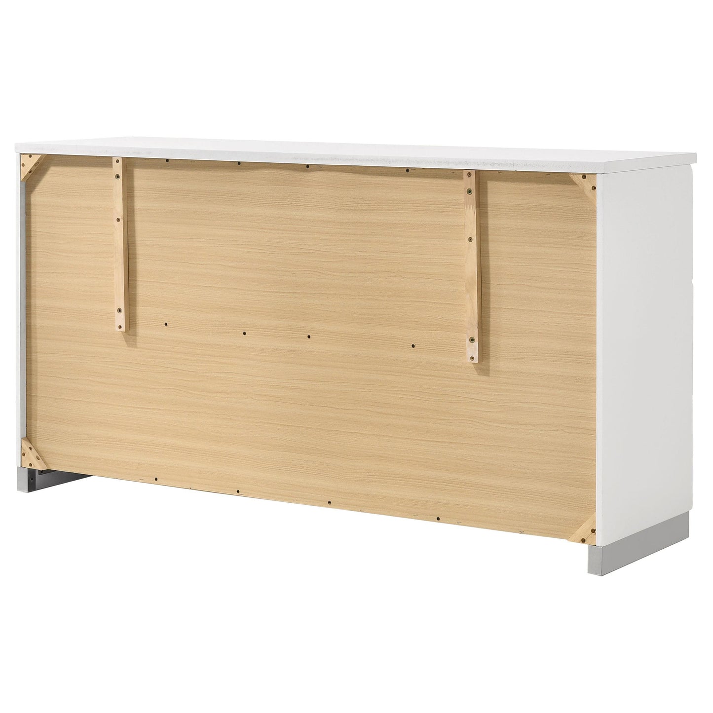 Coaster Furniture Felicity 203503 6-Drawer Dresser - White High Gloss IMAGE 7