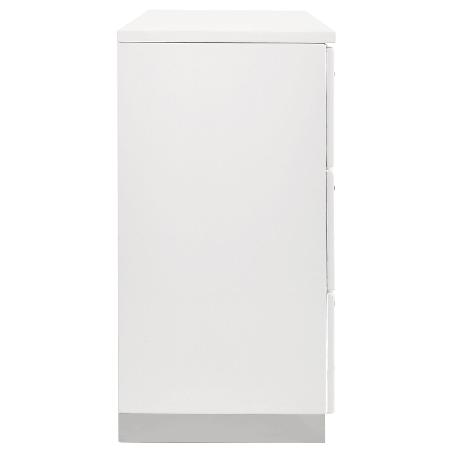 Coaster Furniture Felicity 203503 6-Drawer Dresser - White High Gloss IMAGE 8