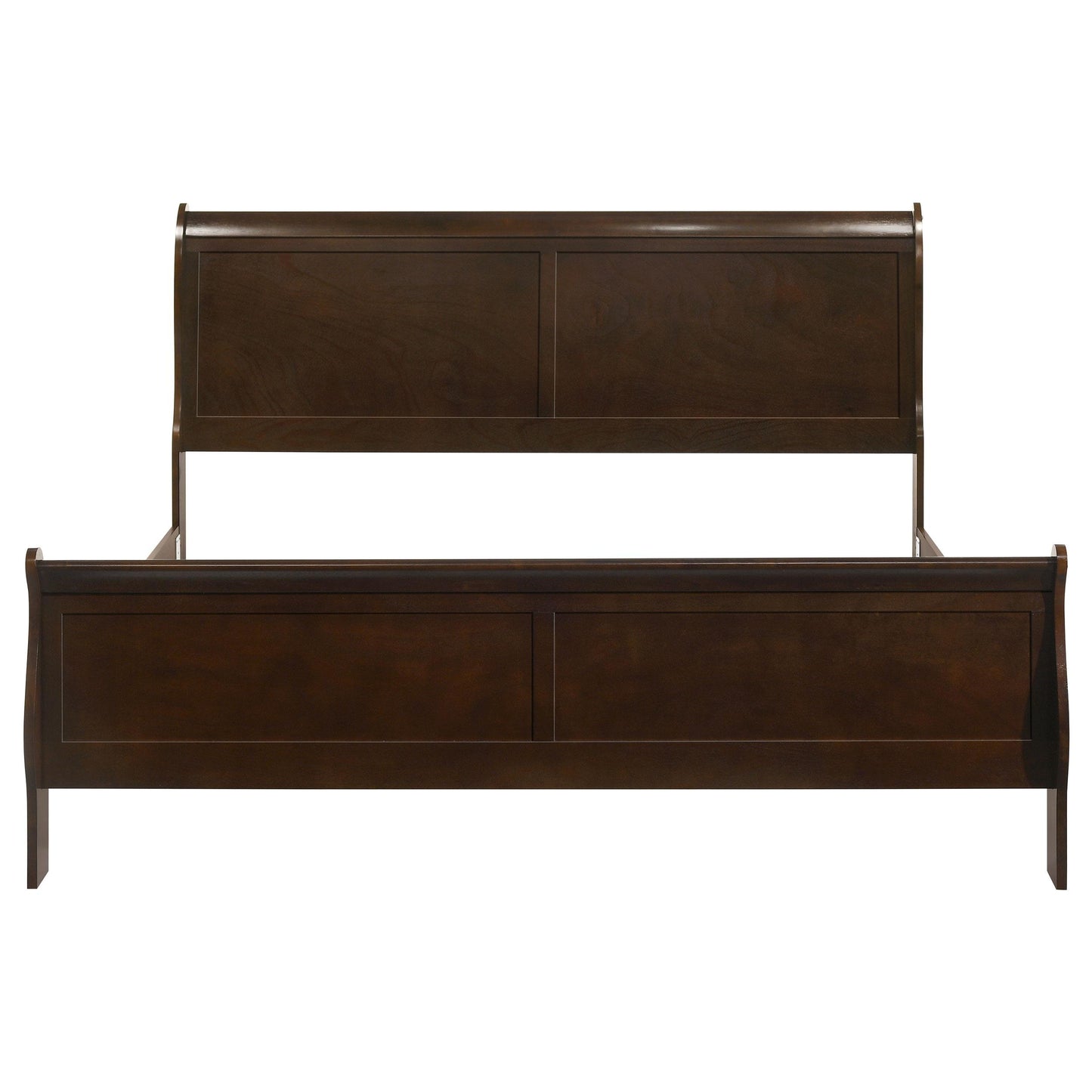 Coaster Furniture Louis Philippe 202411KE Wood Eastern King Sleigh Bed - Cappuccino IMAGE 3