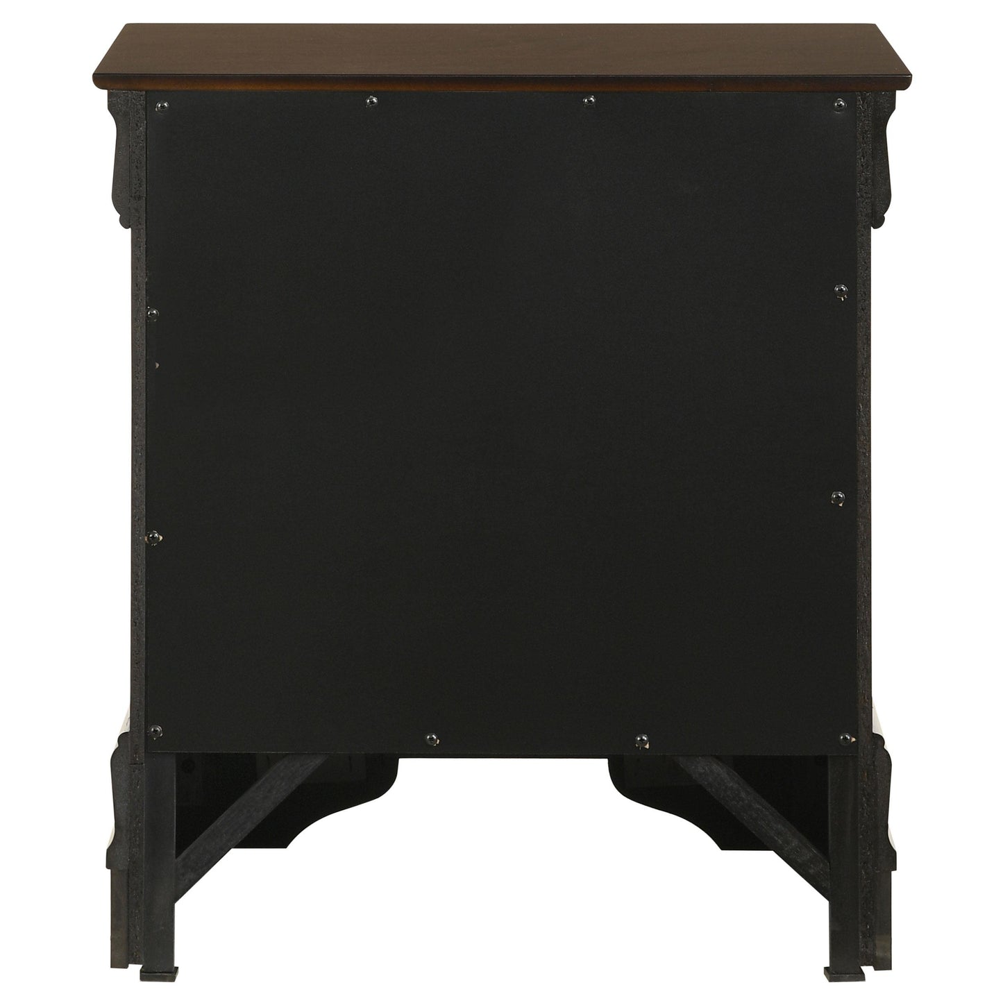Coaster Furniture Louis Philippe 202412 2-Drawer Nightstand - Cappuccino IMAGE 6