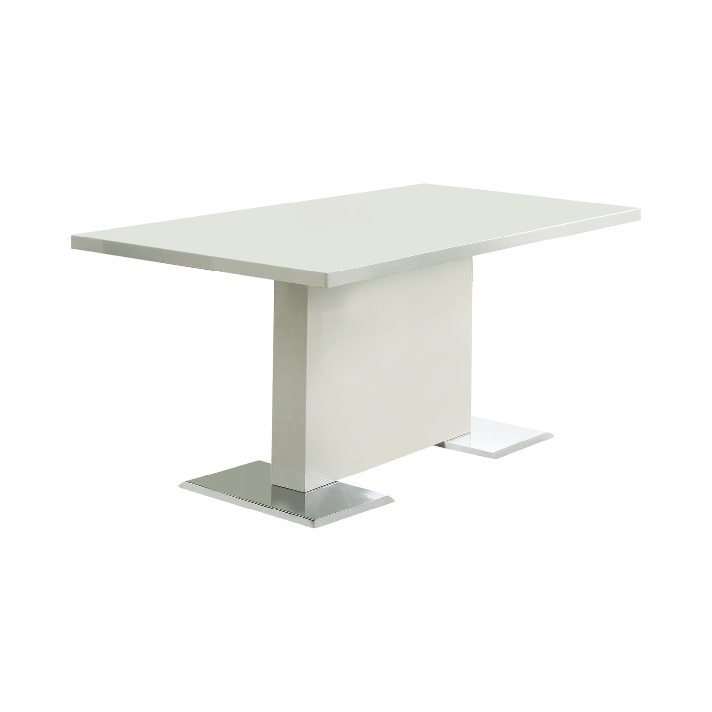 Coaster Furniture Anges 102310 5 pc Dining Set (Gray) IMAGE 2