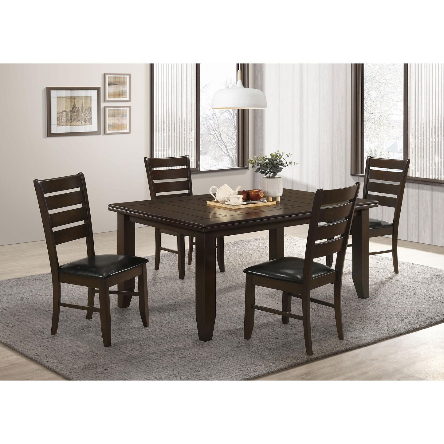 Coaster Furniture Dalila 102722 Wood Dining Side Chair - Cappuccino (Set of 2) IMAGE 10