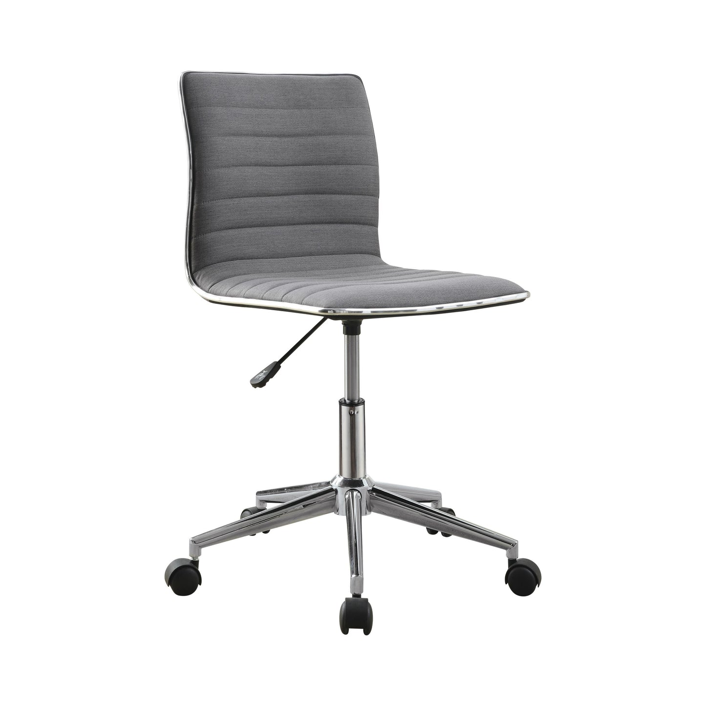 Coaster Furniture Chryses 800727 Upholstered Adjustable Home Office Desk Chair - Grey IMAGE 1