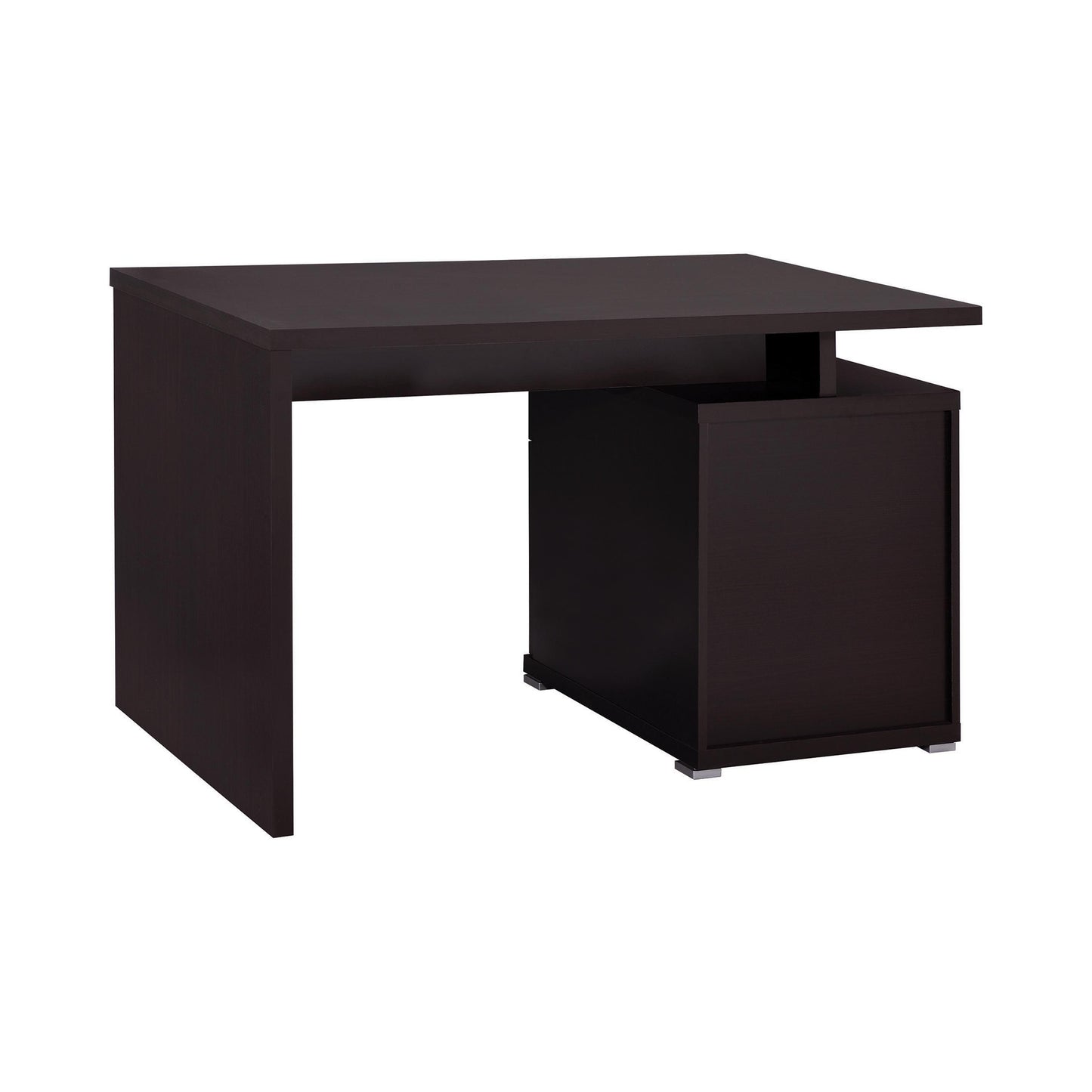 Coaster Furniture Irving 800109 47-inch 2-Drawer Office Computer Desk - Cappuccino IMAGE 7