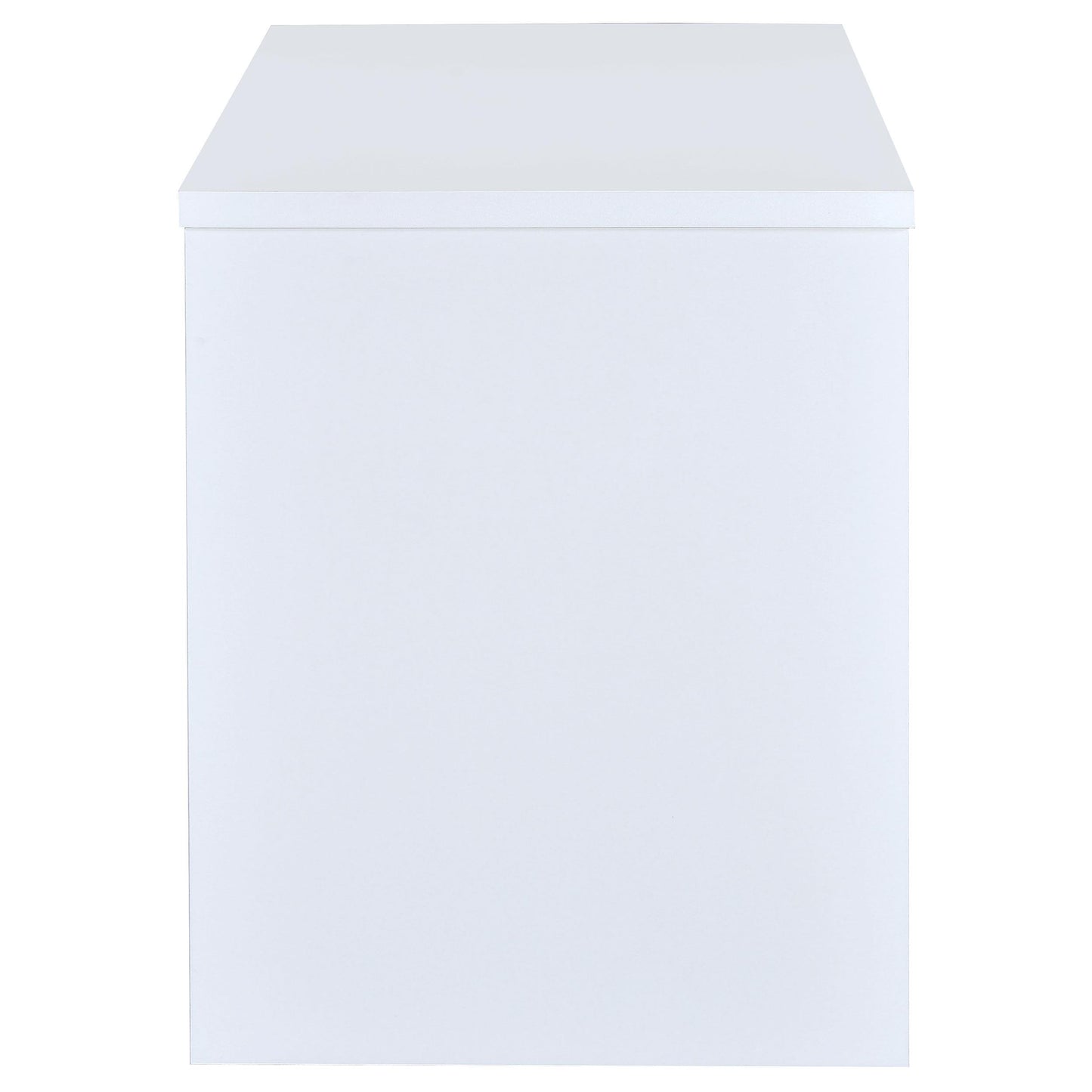Coaster Furniture Irving 800110 47-inch 2-Drawer Office Computer Desk - White IMAGE 8