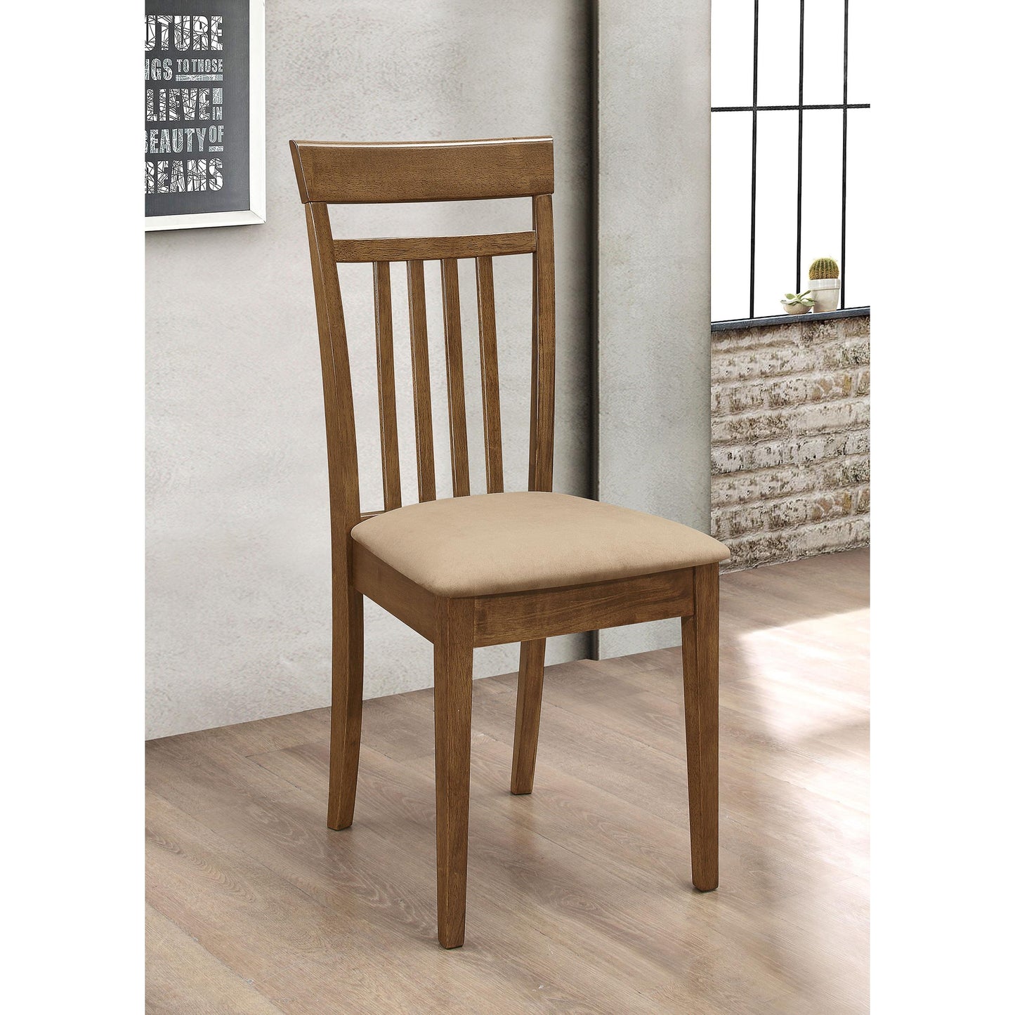 Coaster Furniture Robles 150430 5-piece Rectangular Dining Table Set - Chestnut IMAGE 5