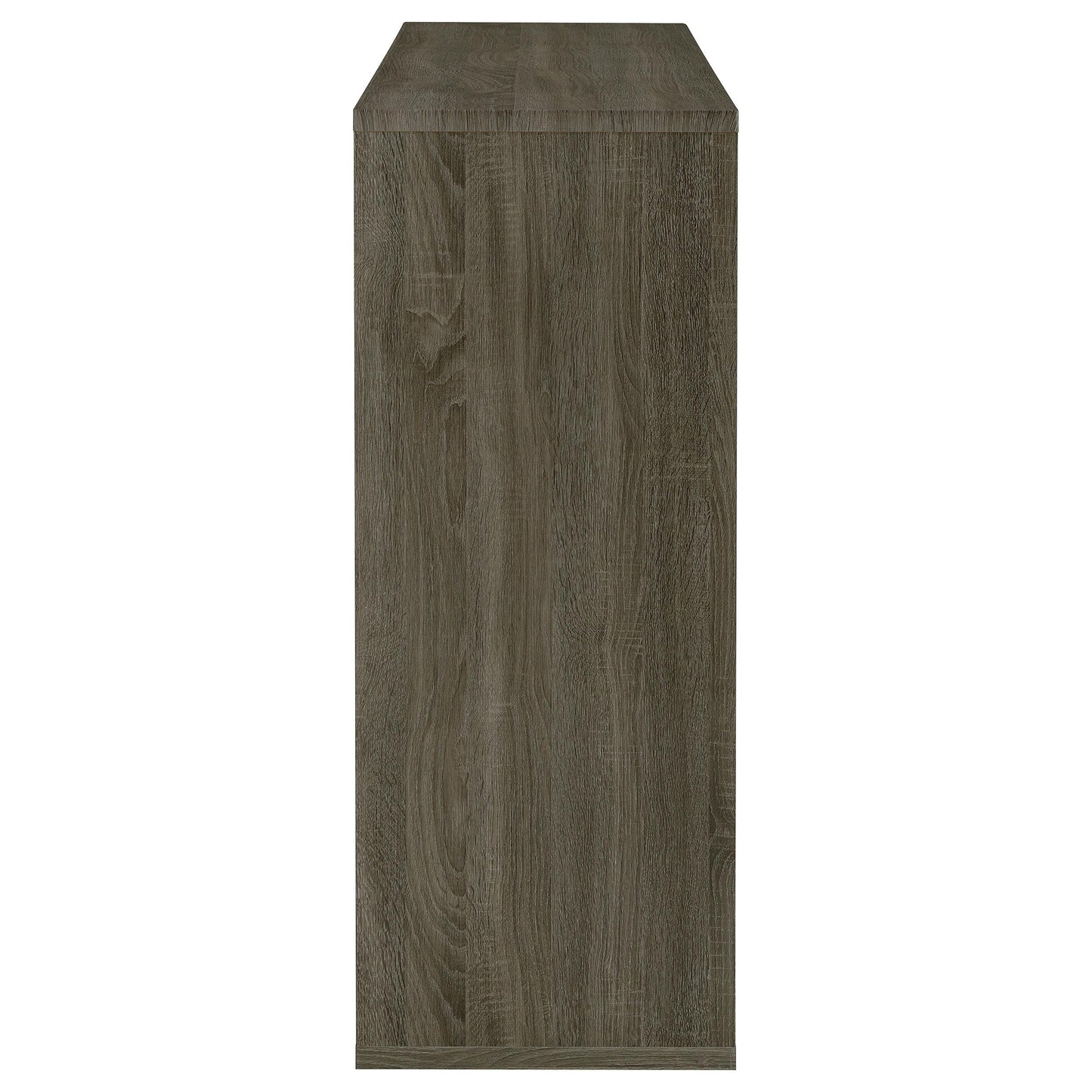 Coaster Furniture Prescott 100156 Rectangular Home Bar Table - Weathered Grey IMAGE 3