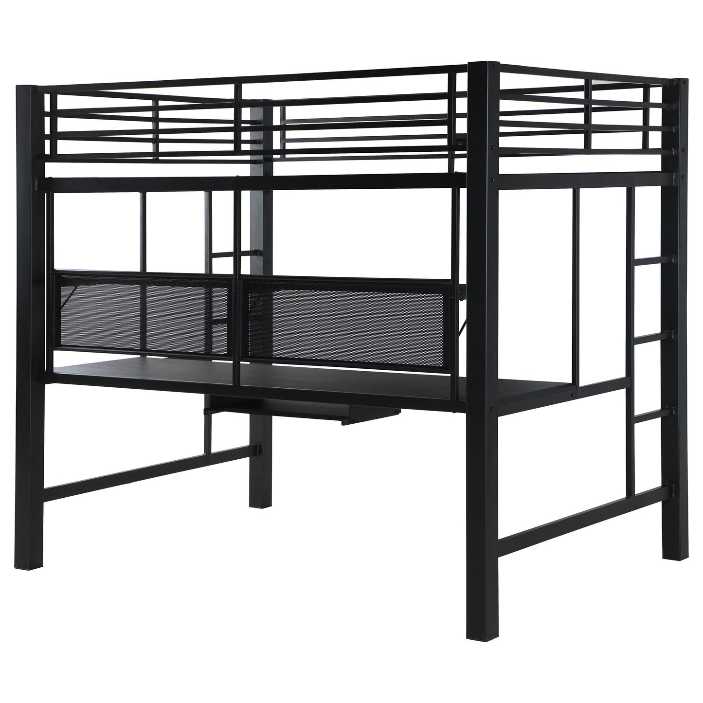 Coaster Furniture Avalon 460023 Full Workstation Loft Bed - Black IMAGE 8