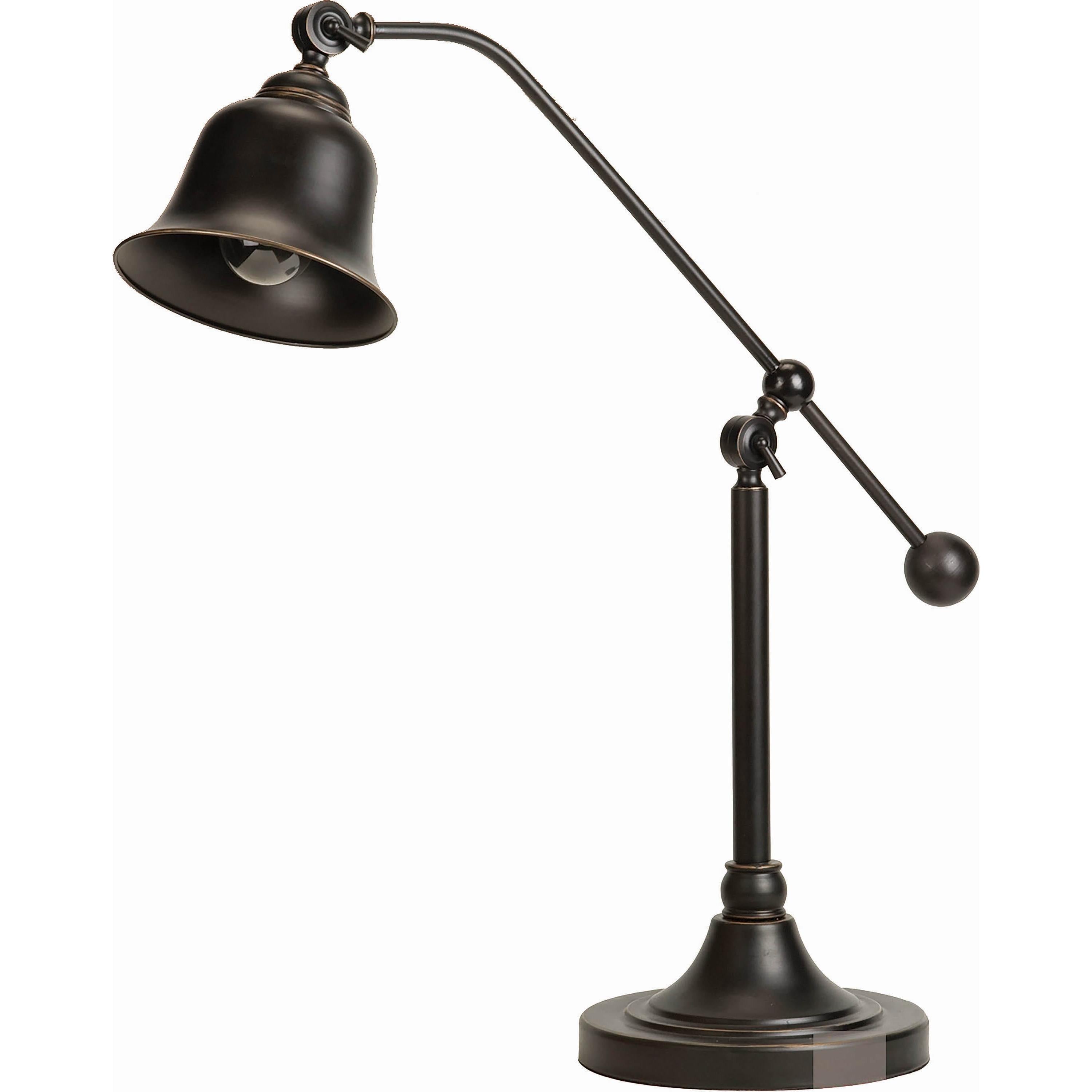 Coaster Furniture Eduardo 901186 25-inch Bell Down Bridge Table Lamp - Dark Bronze IMAGE 1