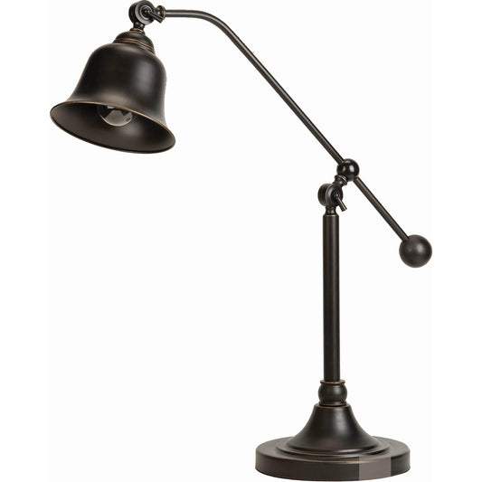 Coaster Furniture Eduardo 901186 25-inch Bell Down Bridge Table Lamp - Dark Bronze IMAGE 1