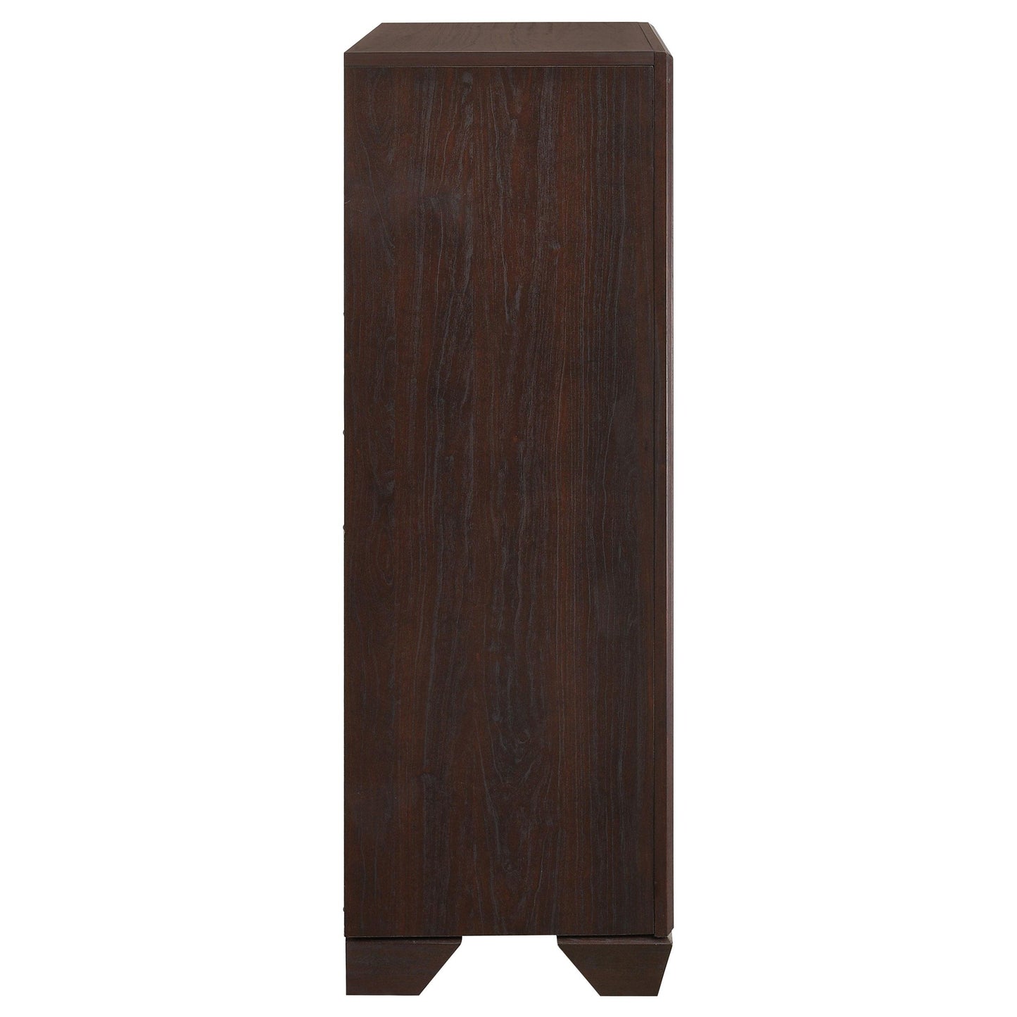 Coaster Furniture Kauffman 204395 5-Drawer Bedroom Chest - Dark Cocoa IMAGE 8
