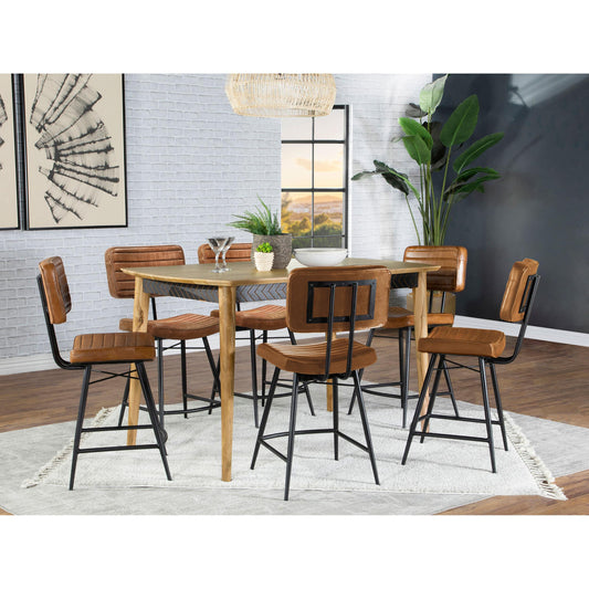 Coaster Furniture Partridge 110578-S7C 7 pc Counter Height Dining Set IMAGE 1