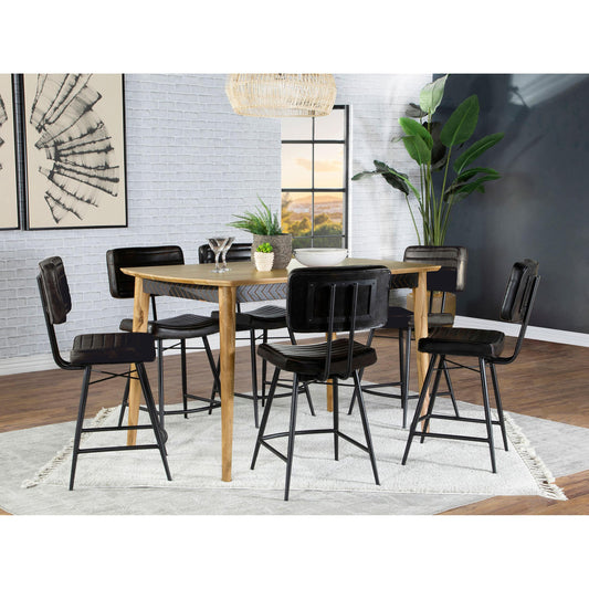 Coaster Furniture Partridge 110578-S7E 7 pc Counter Height Dining Set IMAGE 1