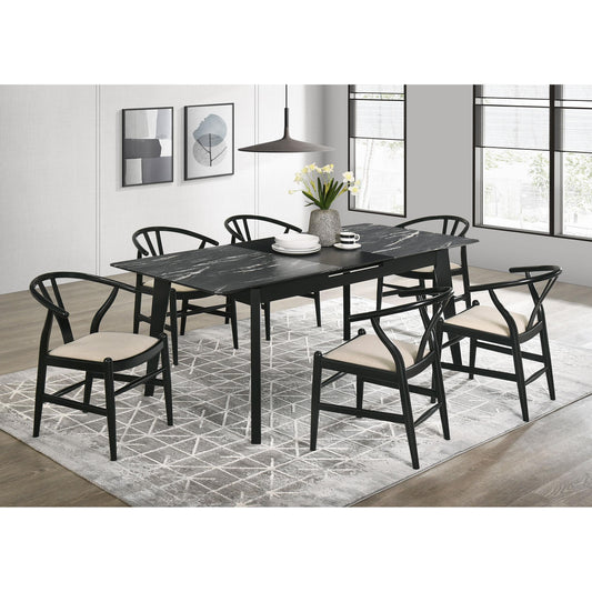 Coaster Furniture Crestmont 121251-S7 7 pc Dining Set IMAGE 1