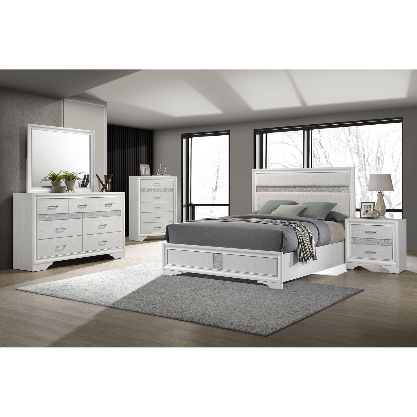 Coaster Furniture Miranda 205110F-S5 7 pc Full Bedroom Set IMAGE 1