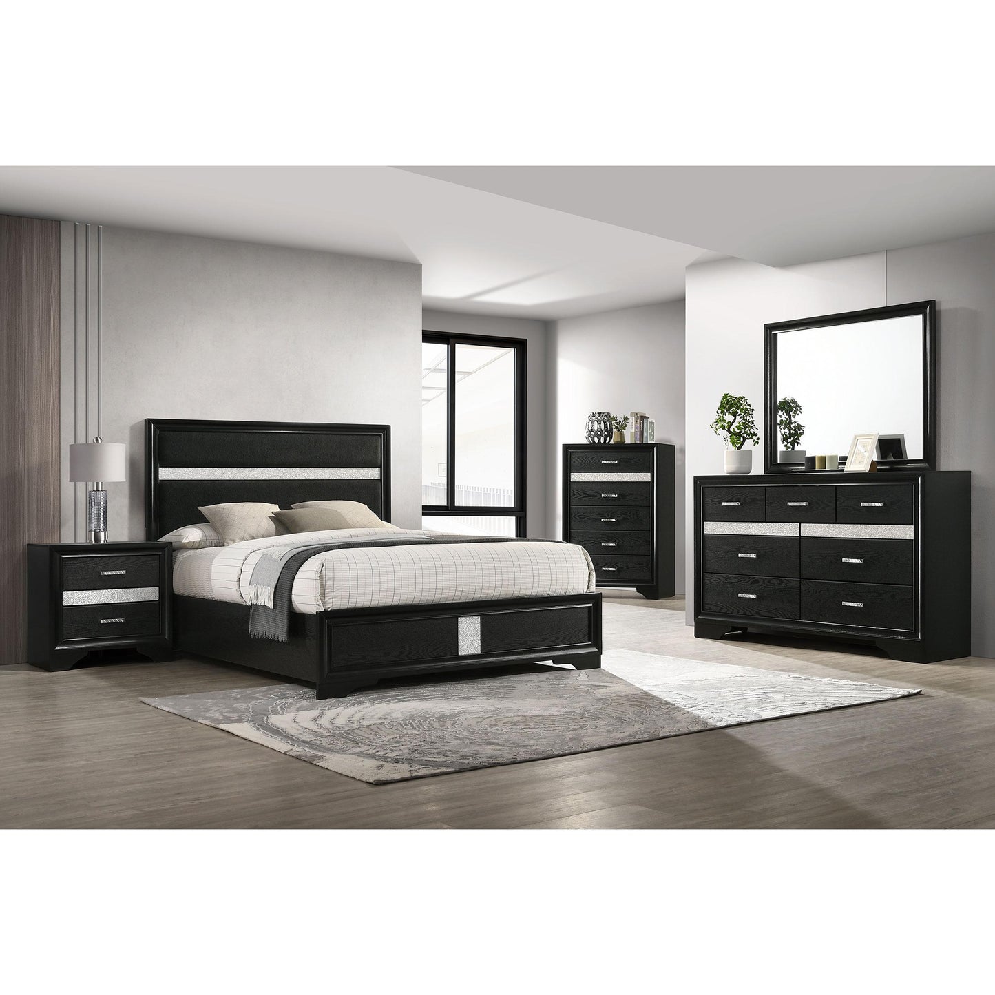 Coaster Furniture Miranda 206360F-S5 7 pc Full Bedroom Set IMAGE 1