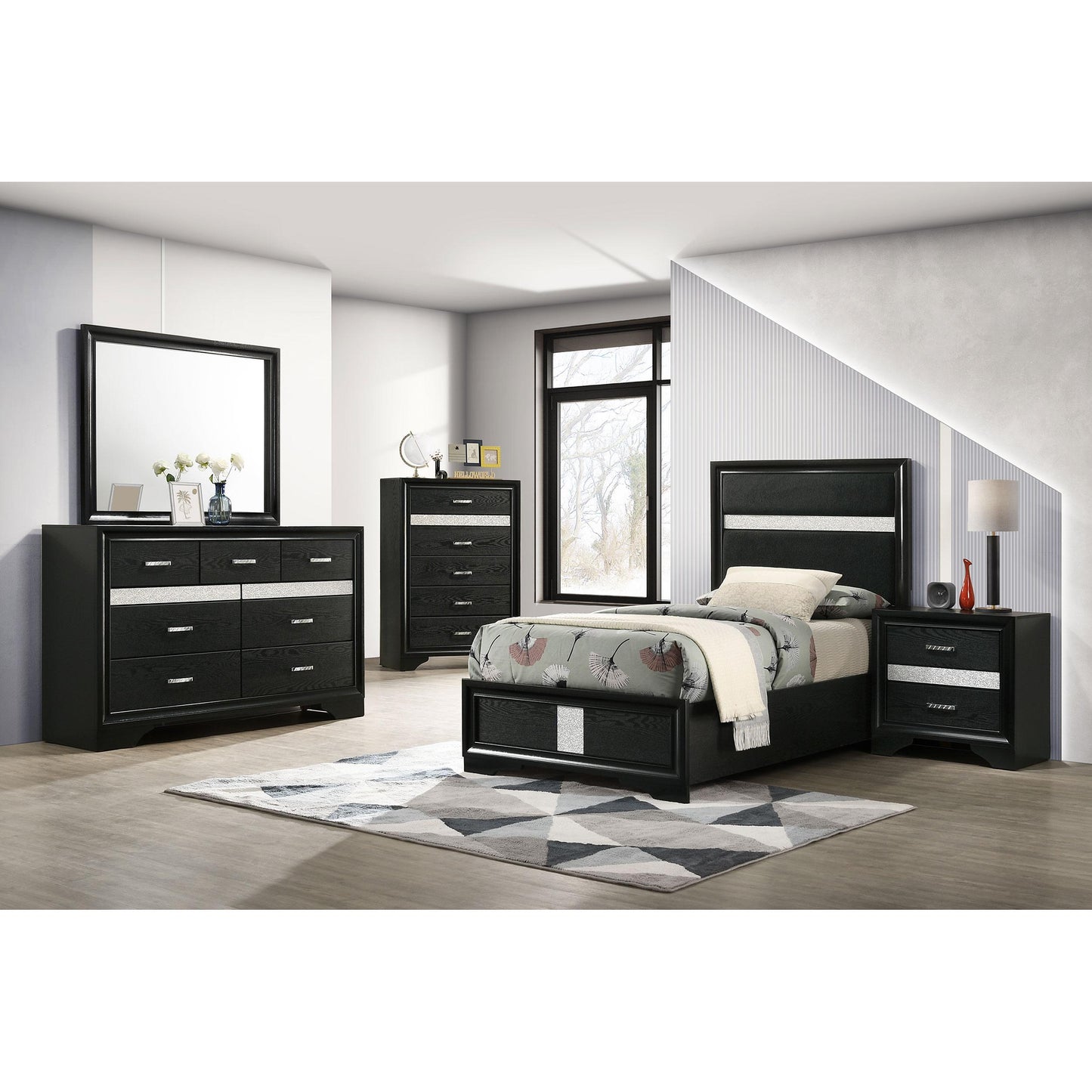 Coaster Furniture Miranda 206360T-S4 6 pc Twin Bedroom Set IMAGE 1