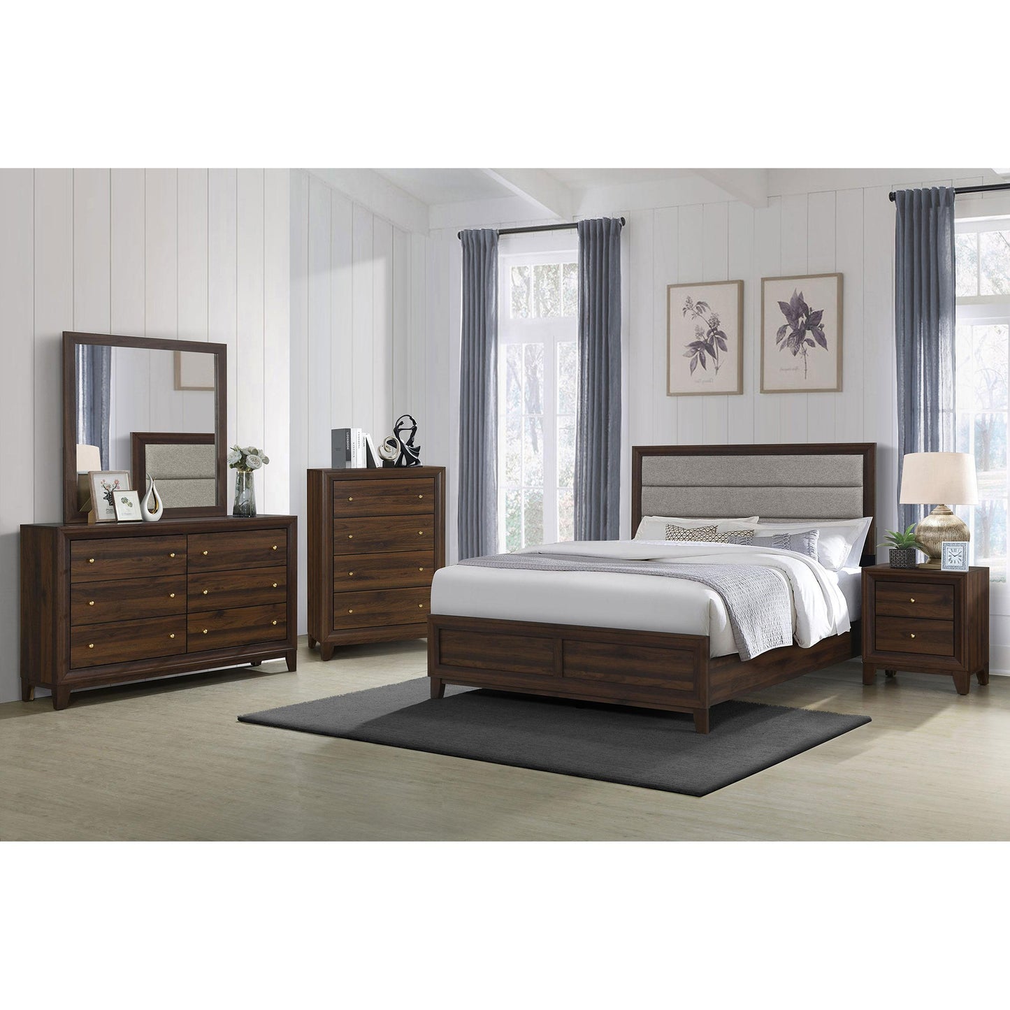 Coaster Furniture Welsley 223441KE-S5 7 pc King Bedroom Set IMAGE 1