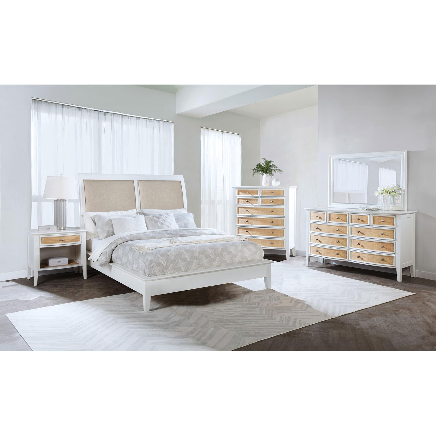 Coaster Furniture Bexhill 223471KE-S5 7 pc King Panel Bedroom Set IMAGE 1