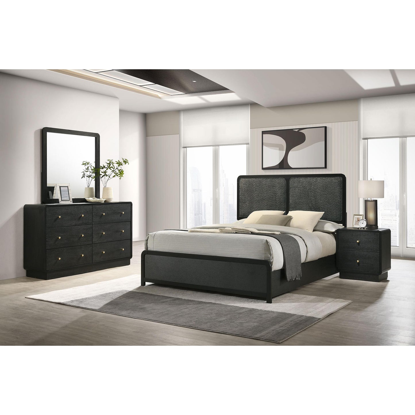 Coaster Furniture Cavelle 223661Q-S4 6 pc Queen Panel Bedroom Set IMAGE 1