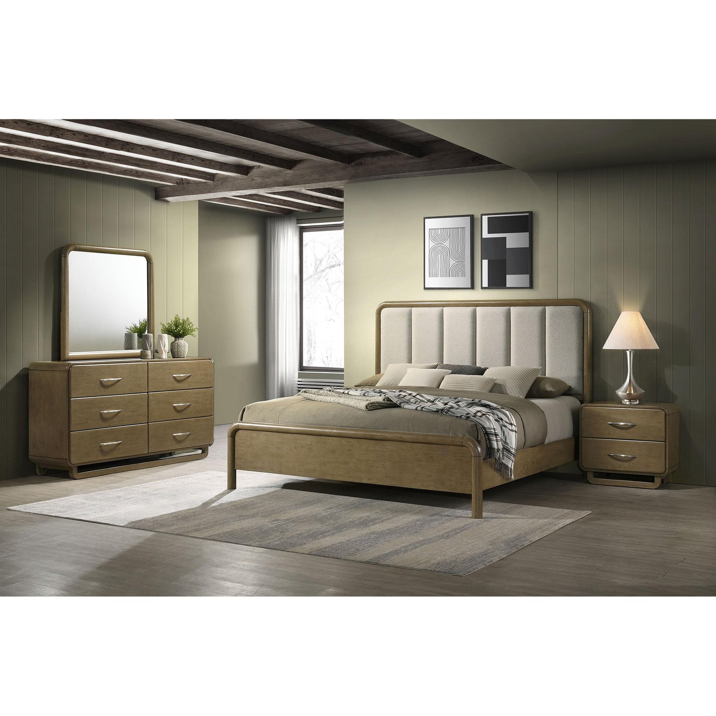 Coaster Furniture Amsbury 224271KE-S4 6 pc King Bedroom Set IMAGE 1
