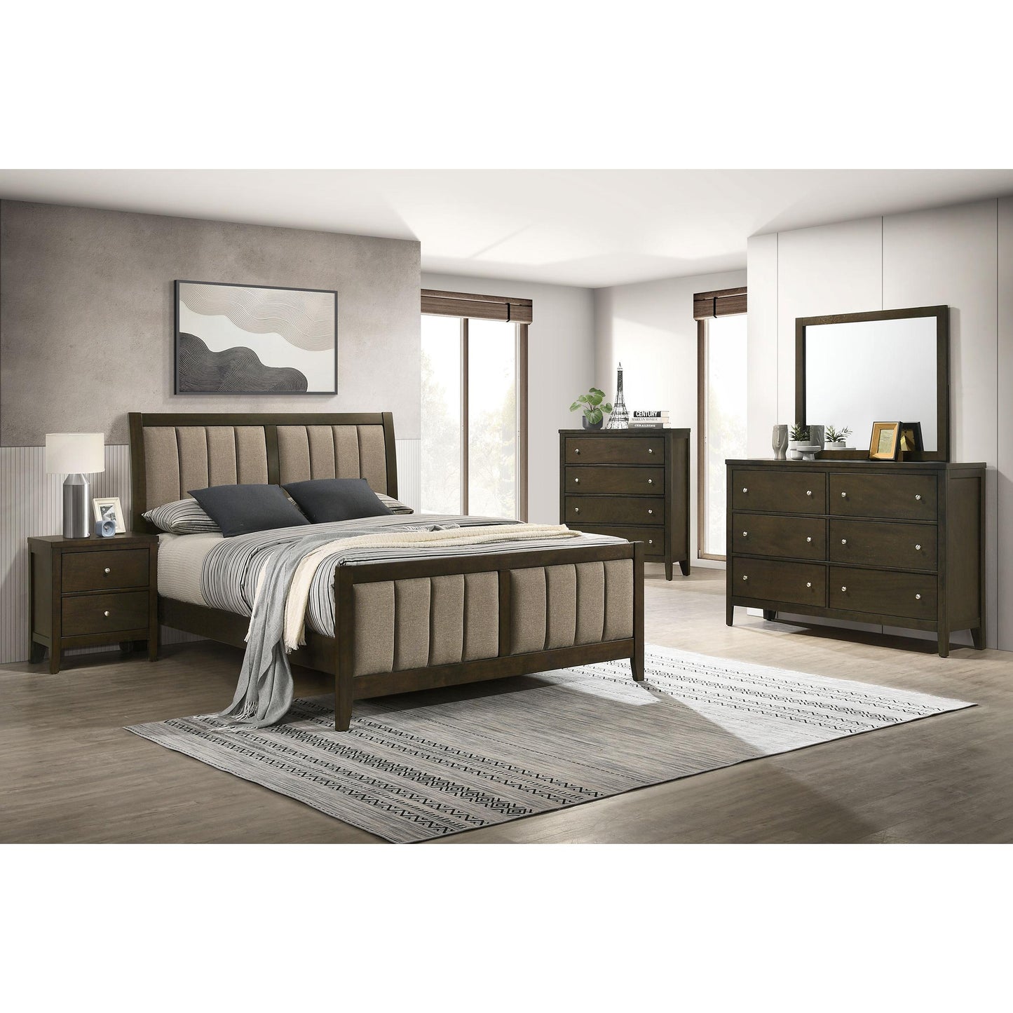 Coaster Furniture Wilkes 224421KE-S5 7 pc King Bedroom Set IMAGE 1