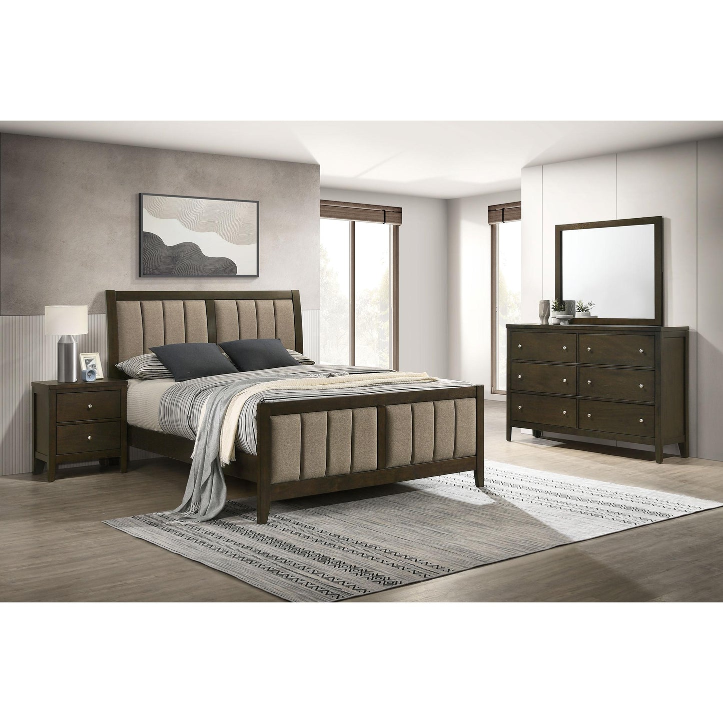 Coaster Furniture Wilkes 224421KE-S4 6 pc King Bedroom Set IMAGE 1