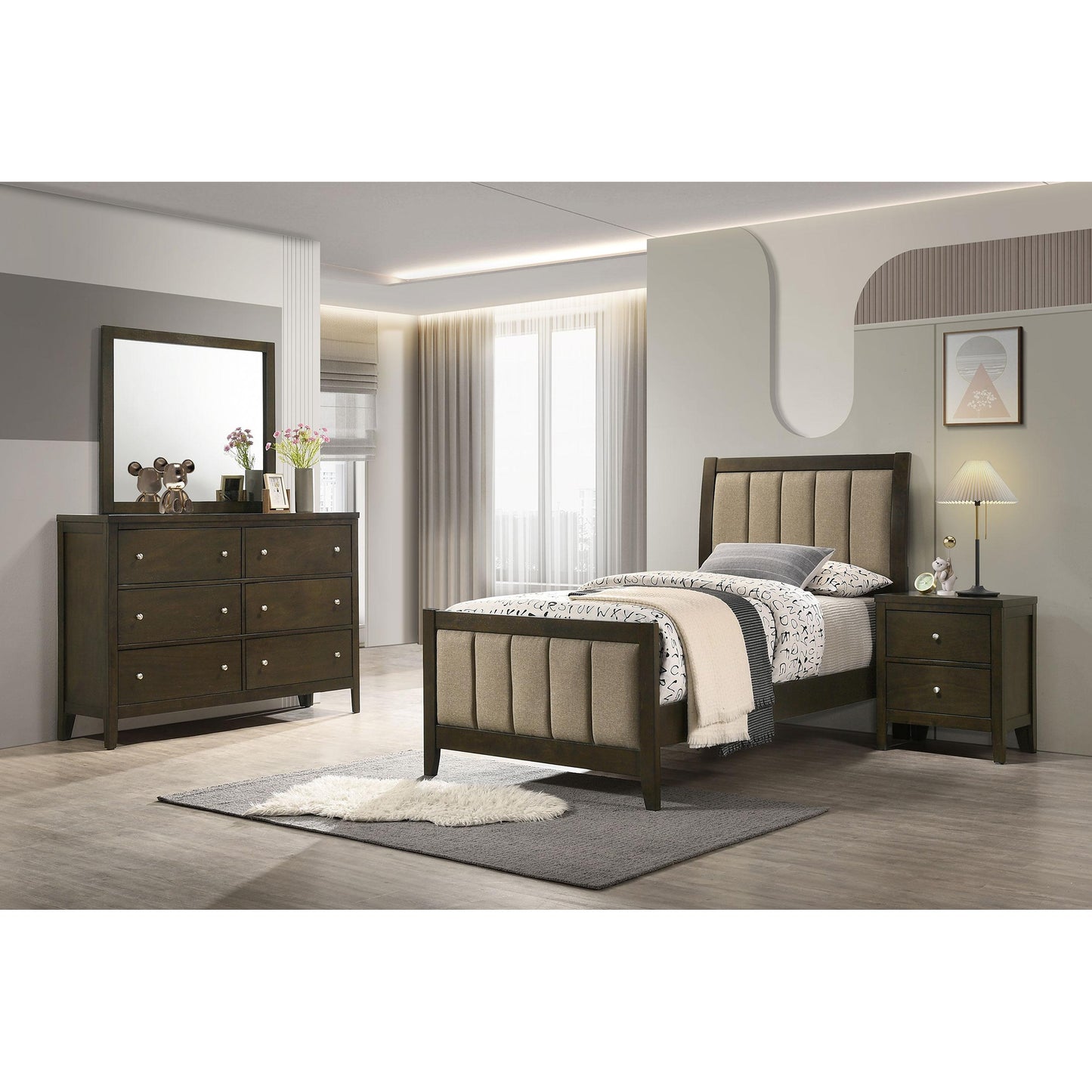 Coaster Furniture Wilkes 224421T-S4 6 pc King Bedroom Set IMAGE 1