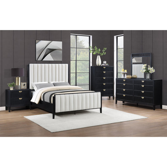 Coaster Furniture Brookmead 224710KE-S5 7 pc King Upholstered Bedroom Set IMAGE 1