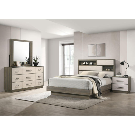 Coaster Furniture Fenwick 224981Q-S4 6 pc Queen Bookcase Bedroom Set IMAGE 1