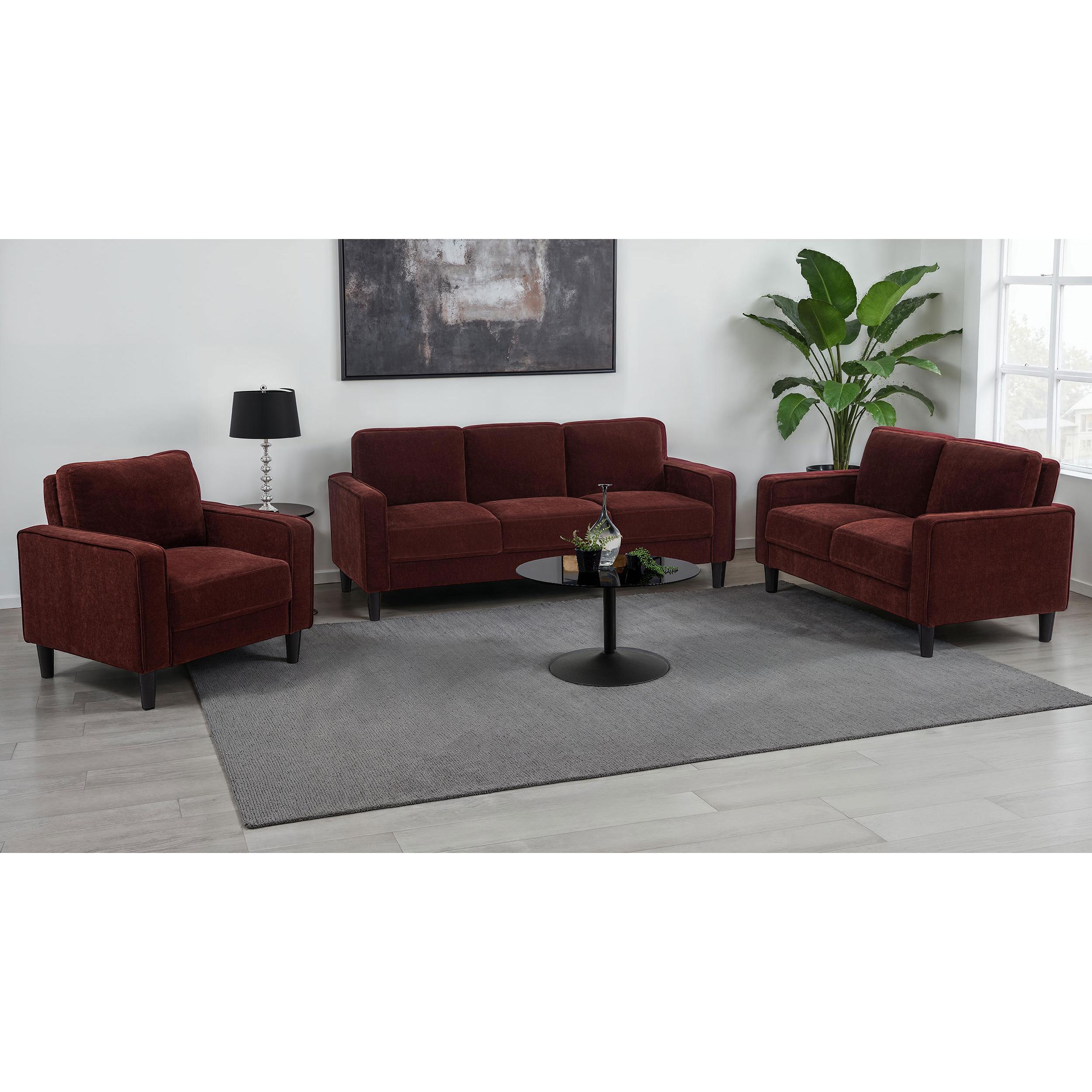Coaster Furniture Ruth 511211-S3 3 pc Living Room Set IMAGE 1