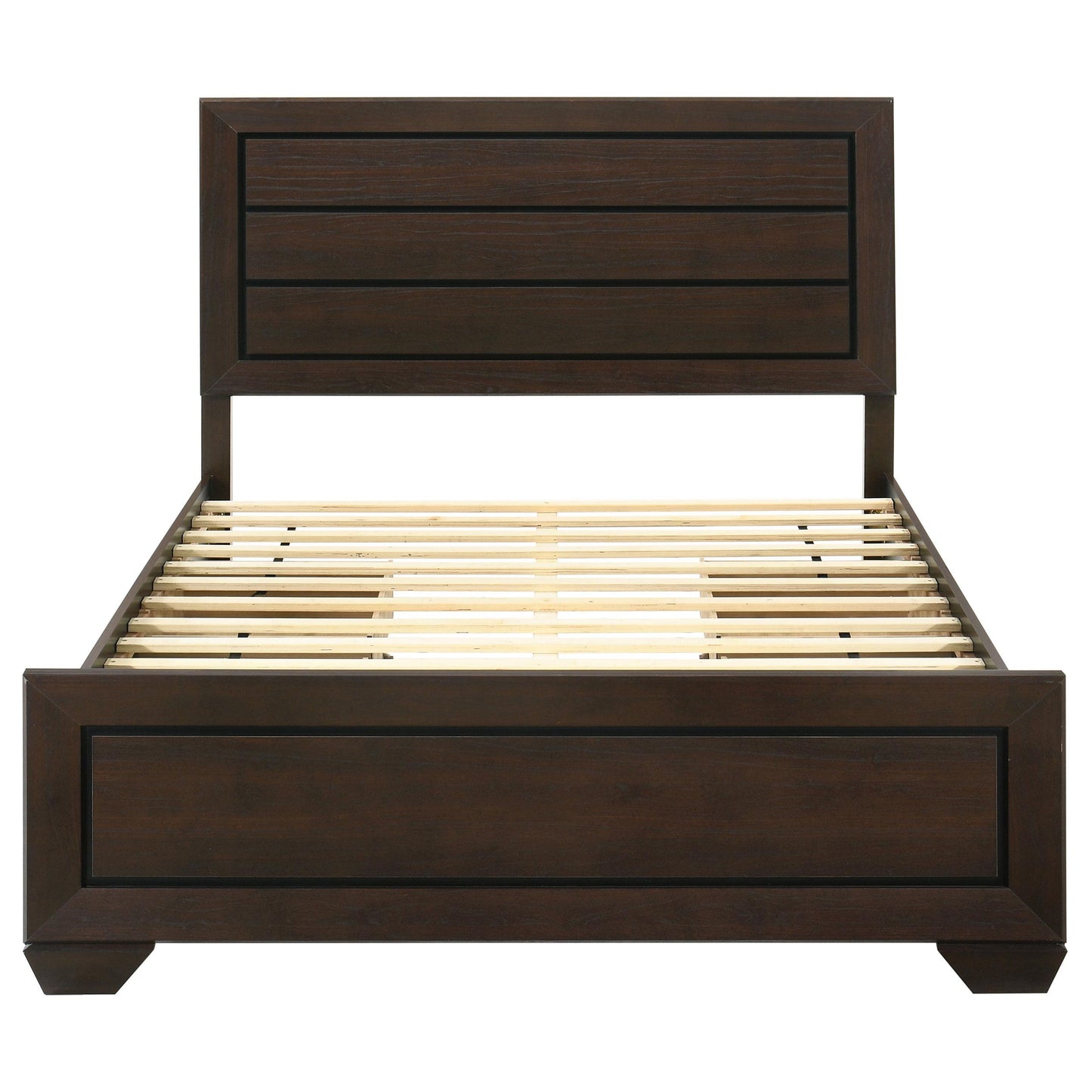 Coaster Furniture Kauffman 204390Q Wood Queen Storage Panel Bed - Dark Cocoa IMAGE 5