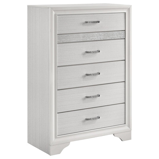 Coaster Furniture Miranda 205115 5-Drawer Bedroom Chest - White IMAGE 1