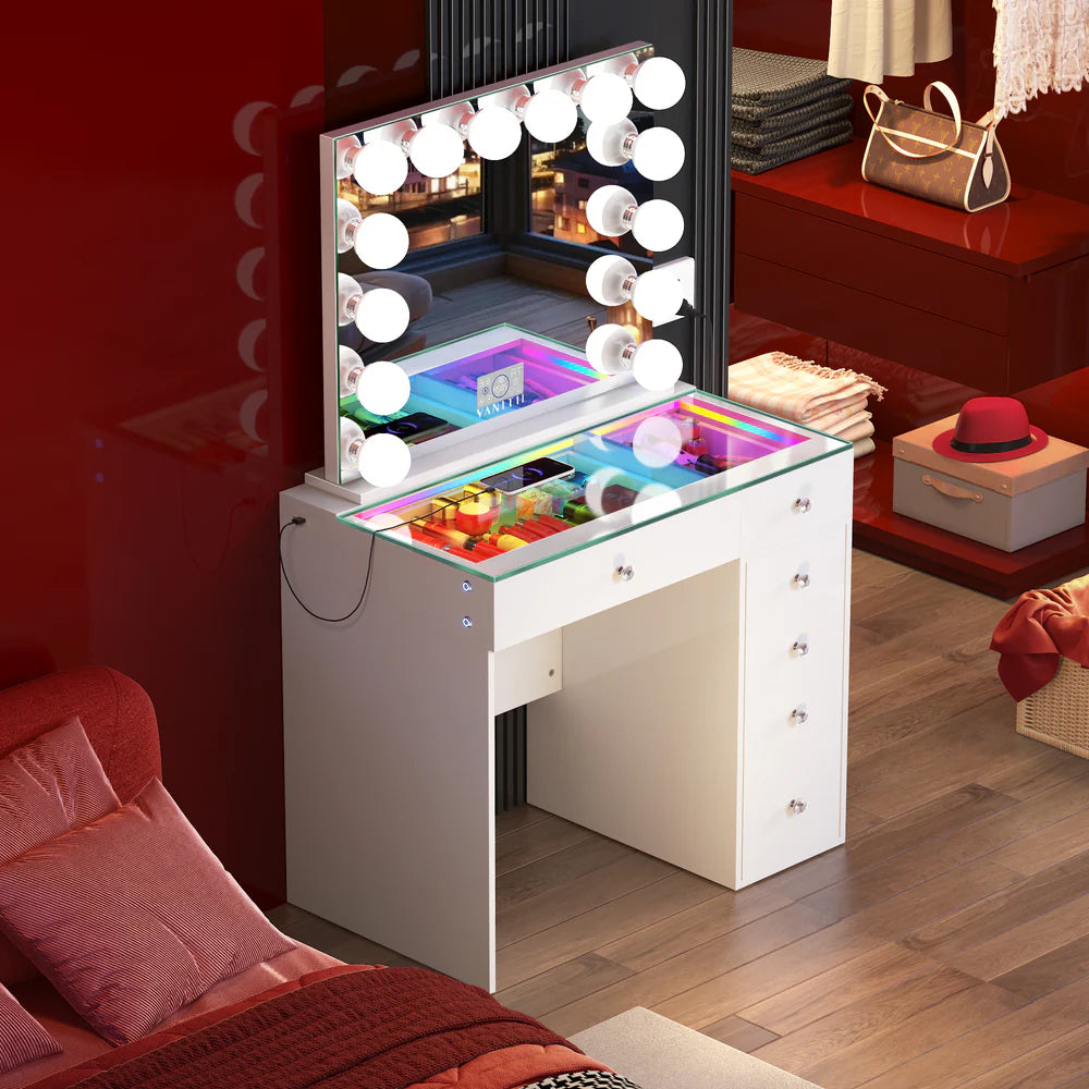 Mini Diana Vanity & Mirror