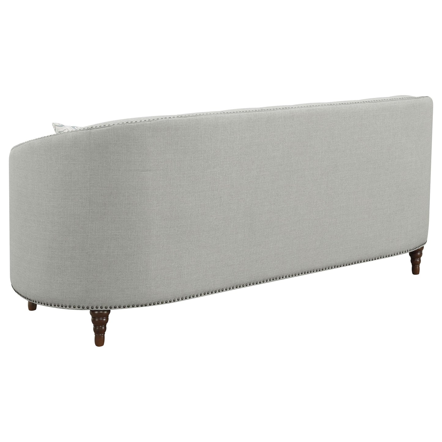 Coaster Furniture Avonlea 505641 Upholstered Sloped Arm Sofa - Grey Fabric IMAGE 5
