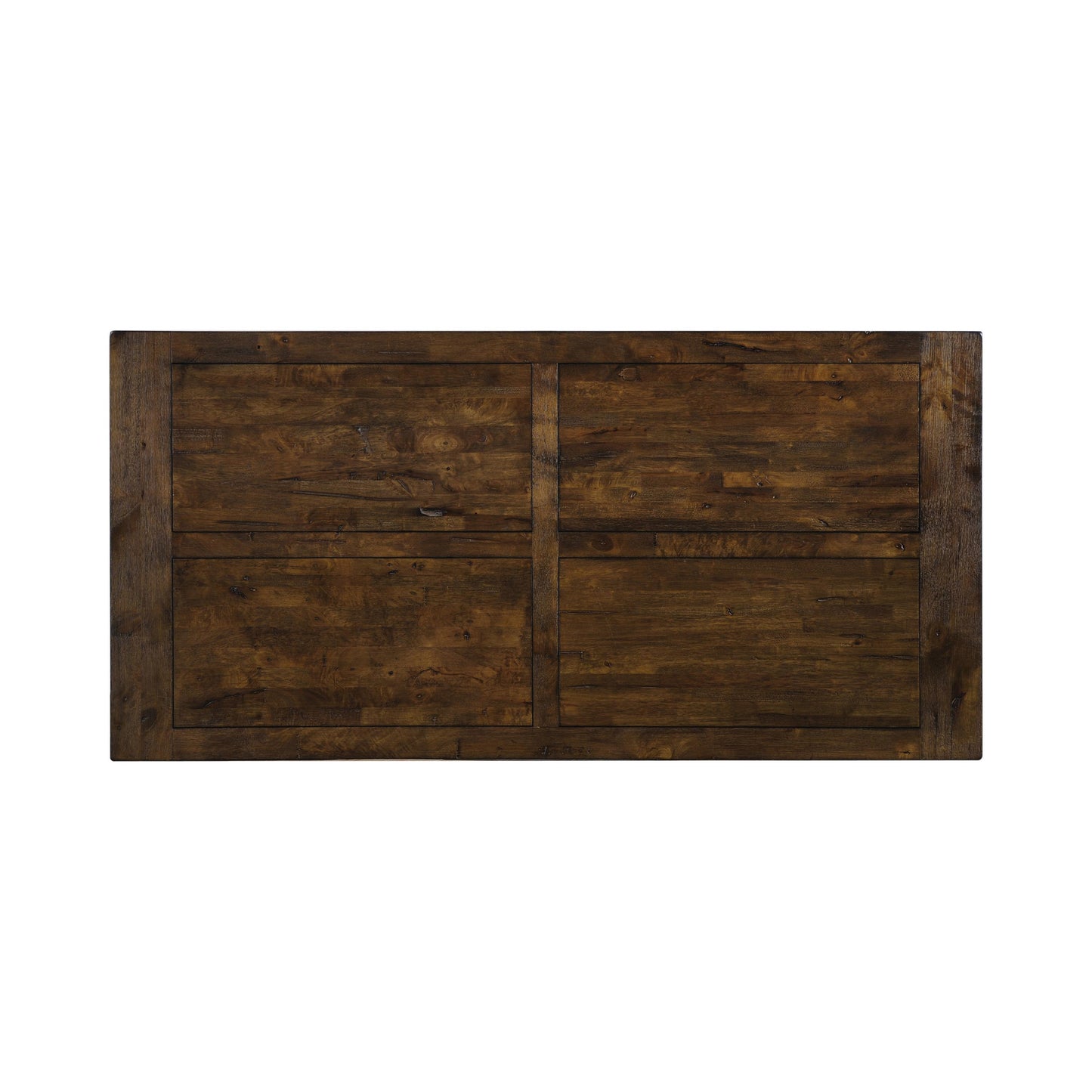 Coaster Furniture Coleman 107041 Rectangular 79-inch Dining Table - Rustic Golden Brown IMAGE 4