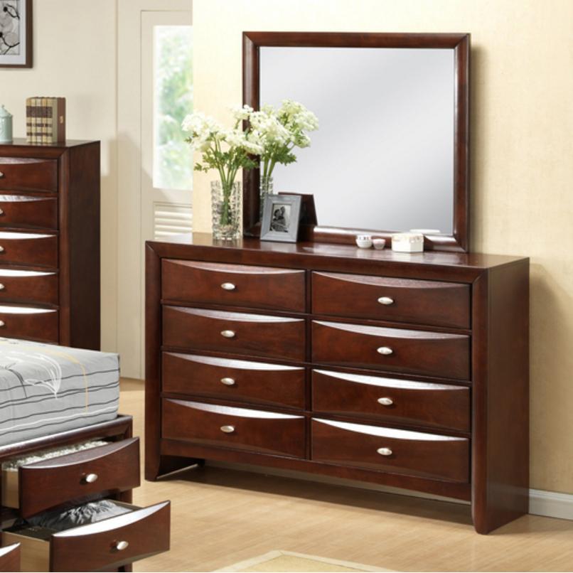 Generation Trade Ridgemont 165434 Dresser - Merlot IMAGE 2