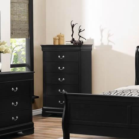 Generation Trade Louis Philippe 119296 Chest - Black IMAGE 1