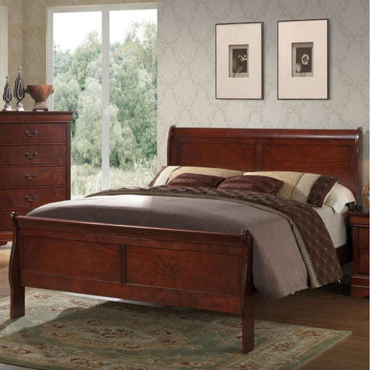 Generation Trade Louis Philippe 119441 King Bed - Cherry IMAGE 1