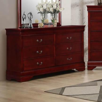 Generation Trade Louis Philippe 119494 Dresser - Cherry IMAGE 1