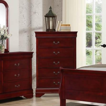 Generation Trade Louis Philippe 119496 Chest - Cherry IMAGE 1